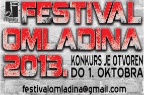 Konkurs za nove kompozicije koje će biti izvedene na „Festivalu Omladina 2013.”