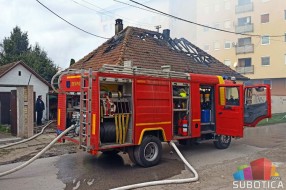 Požar u kući u ulici Koste Racina, deca spasena dok je vatra buktala