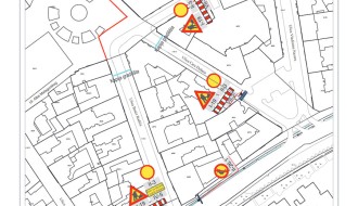 Zatvara se za saobraćaj deo Ulice braće Radić i Cara Dušana prema centru