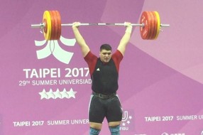 Dizanje tegova: Dobar rezultat Kajdočija na Univerzijadi