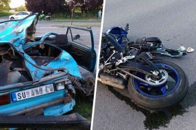 Teška saobraćajna nezgoda na putu za Palić