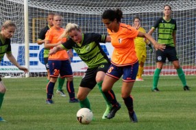 Fudbal: "Golubice" ispratile Kolubaru sa dvanaest golova u mreži