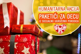 U toku prikupljanje novogodišnjih paketića za decu iz socijalno ugroženih porodica