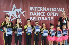 Plesni klub "Stars" uspešan na međunarodnom takmičenju u Pančevu