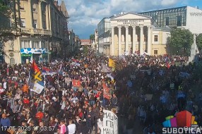 U toku veliki protest u organizaciji studenata u blokadi