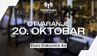 Savremeni fitnes centar u srcu grada počinje sa radom