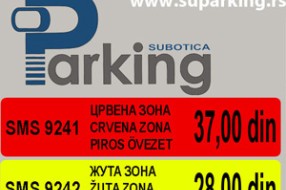 Novine u naplati parkinga u Subotici