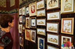 Remek dela od slame izložena u Vestibilu Gradske kuće