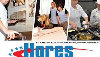 Besplatna obuka za poslove pomoćnika kuvara, konobara i sobarice