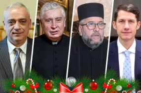 Božićne čestitke sugrađanima koji slave po gregorijanskom kalendaru
