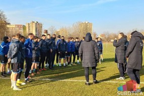 Fudbal: Spartak počeo pripreme za drugi deo sezone