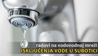 Ulica Braće Jugović sutra bez vode u prepodnevnim časovima