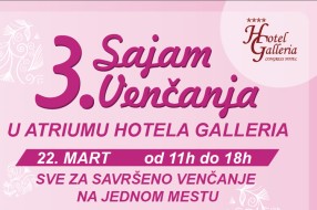 Sutra se održava 3. Sajam venčanja