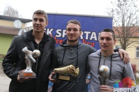 FK "Spartak ŽK" proglasio najbolje pojedince u 2017. godini
