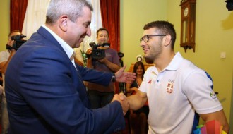 Prijem za Davora Štefaneka u Gradskoj kući