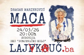 "Lajf kouč" - Monodrama Dragana Marinkovića Mace 24. marta u "Bunjevačkom kolu"