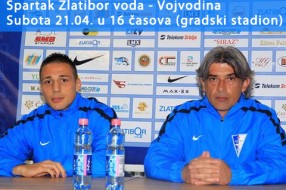 Vojvođanski derbi u subotu (FK Spartak Zlatibor voda - FK Vojvodina)