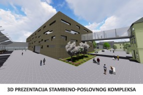 Stambeno-poslovni kompleks umesto prve kasarne