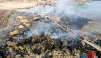 Veliki požar u neposrednoj blizini Gradske deponije