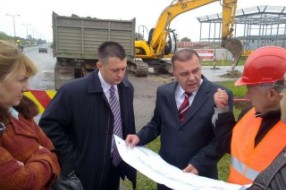 Poseta gradilištu saobraćajnice koja će povezati ulicu 51. Divizije i Put Partizanskih baza