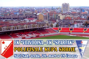 Besplatan prevoz u Novi Sad na fudbalsku Kup utakmicu protiv Vojvodine