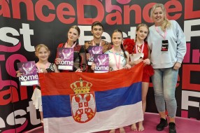 Sedam zlatnih medalja za Plesni klub "Stars" u Rimu