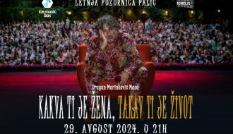 Predstava "Kakva ti je žena, takav ti je život" 29. avgusta na Letnjoj pozornici