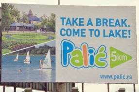 Bilbord poziva turiste na Palić