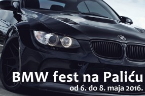 Auto-moto manifestacija "BMW fest" od 6. do 8. maja na Paliću