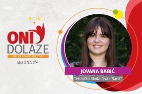 Oni dolaze: Jovana Babić, učenica generacije Tehničke škole "Ivan Sarić"