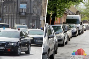 Saobraćajni kolaps u Subotici
