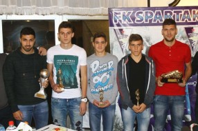 FK "Spartak" proglasio najbolje pojedince u 2015. godini