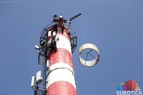 Započela sanacija centralnog dimnjaka "Subotičke toplane"