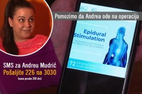 Pomozimo Andrei da prohoda - još malo je potrebno da sakupi za operaciju, a vreme neumitno teče...