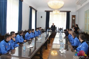Futsaleri MESŠC-a na prijemu u Gradskoj kući