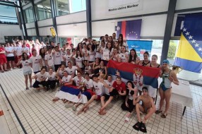 Plivanje: Spartakovi takmičari uspešni u dresu reprezentacije Srbije