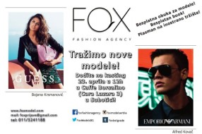 Kasting Modne agencije Fox u Subotici