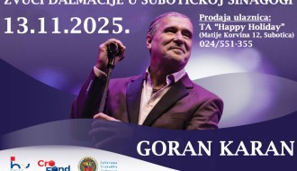 Goran Karan 13. novembra u Sinagogi