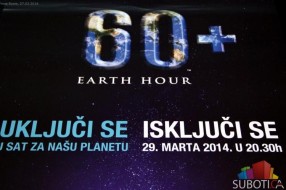 Subotica se priključila akciji "Sat za našu planetu"