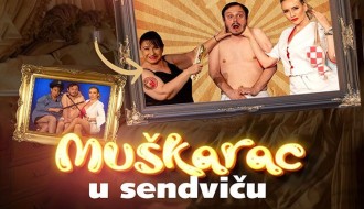 Hit komedija "Muškarac u sendviču" u subotu na sceni "Jadran"