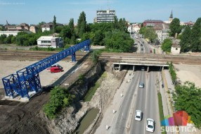 Pasarela pored podvožnjaka u rekonstrukciji