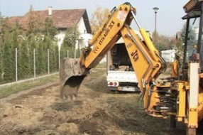 Gradnja kanalizacije u Željezničkom naselju