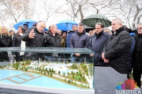 Položen kamen temeljac akva parka i velnes centra na Paliću