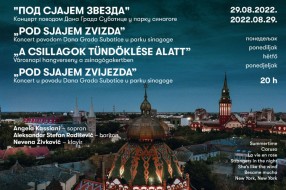 Koncert "Pod sjajem zvezda" u dvorištu Sinagoge