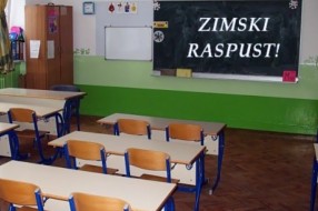 Od sutra đaci na zimskom raspustu
