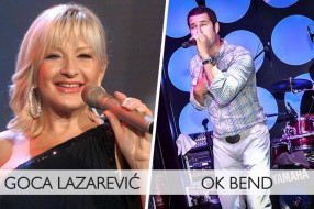 Gordana Lazarević i OK bend na Trgu u okviru proslave "Zavičajni dani 2016"
