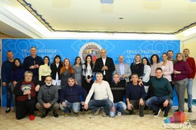 Održan novogodišnji prijem za medije u Gradskoj kući, tema bila i studentski protesti