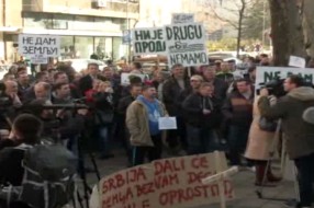 Održan protest protiv izmena Zakona o poljoprivrednom zemljištu