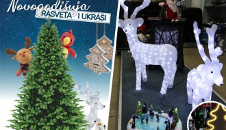 Praznični popust na novogodišnju dekoraciju u "Elementi"