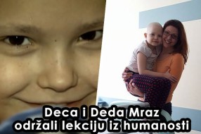 Deca i Deda Mraz održali lekciju iz humanosti